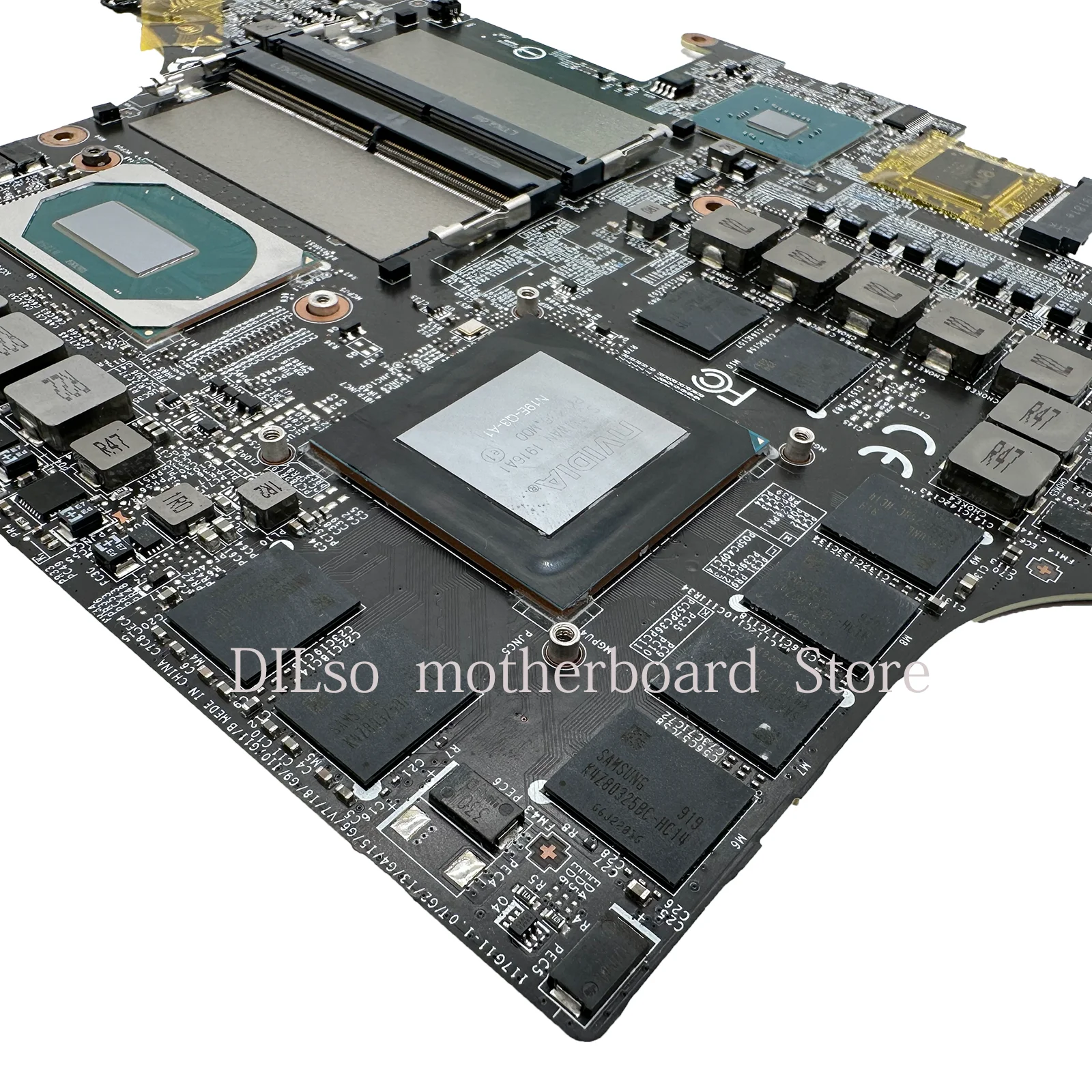 Imagem -04 - Mainboard para Msi Gs75 Stealth Ms-17g1 Laptop Motherboard I78750h I9-9880h I7-9750h Rtx2080 Rtx2060 Rtx2070 Rtx3000 Ms17g11