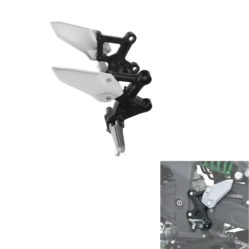 

Передняя подставка для ног, подножки, комплект кронштейнов для Kawasaki Ninja ZX-4RR 2023, запчасти для мотоциклов, аксессуары