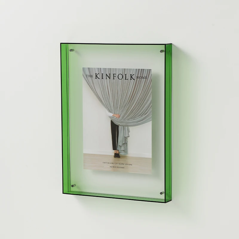 Acrylic Photo Frame Plastic Rectangle Holder