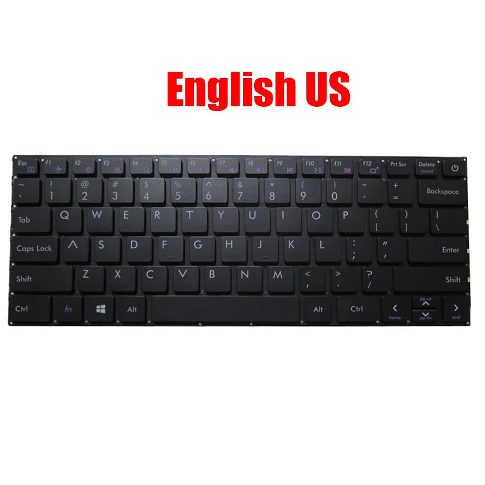 Laptop Keyboard For AVITA Liber NS14A8 English US Thailand TI With Backlit Black New