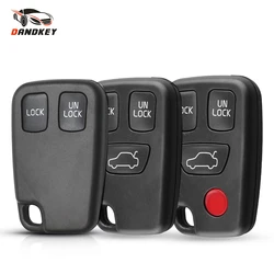 Porte-clés de voiture avec télécommande, coque de rechange vierge, pour Volvo S40, S60, S70, S80, V40, V70, XC90, XC70, 1998 – 2005, 2/3/4 boutons