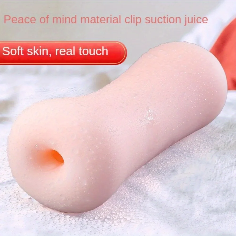 Manual Masturbator Soft Silicone Realistic Anal Artificial Pocket Pussy Penis Exerciser Suitable for Beginners Erotic Sex Toys view 3
