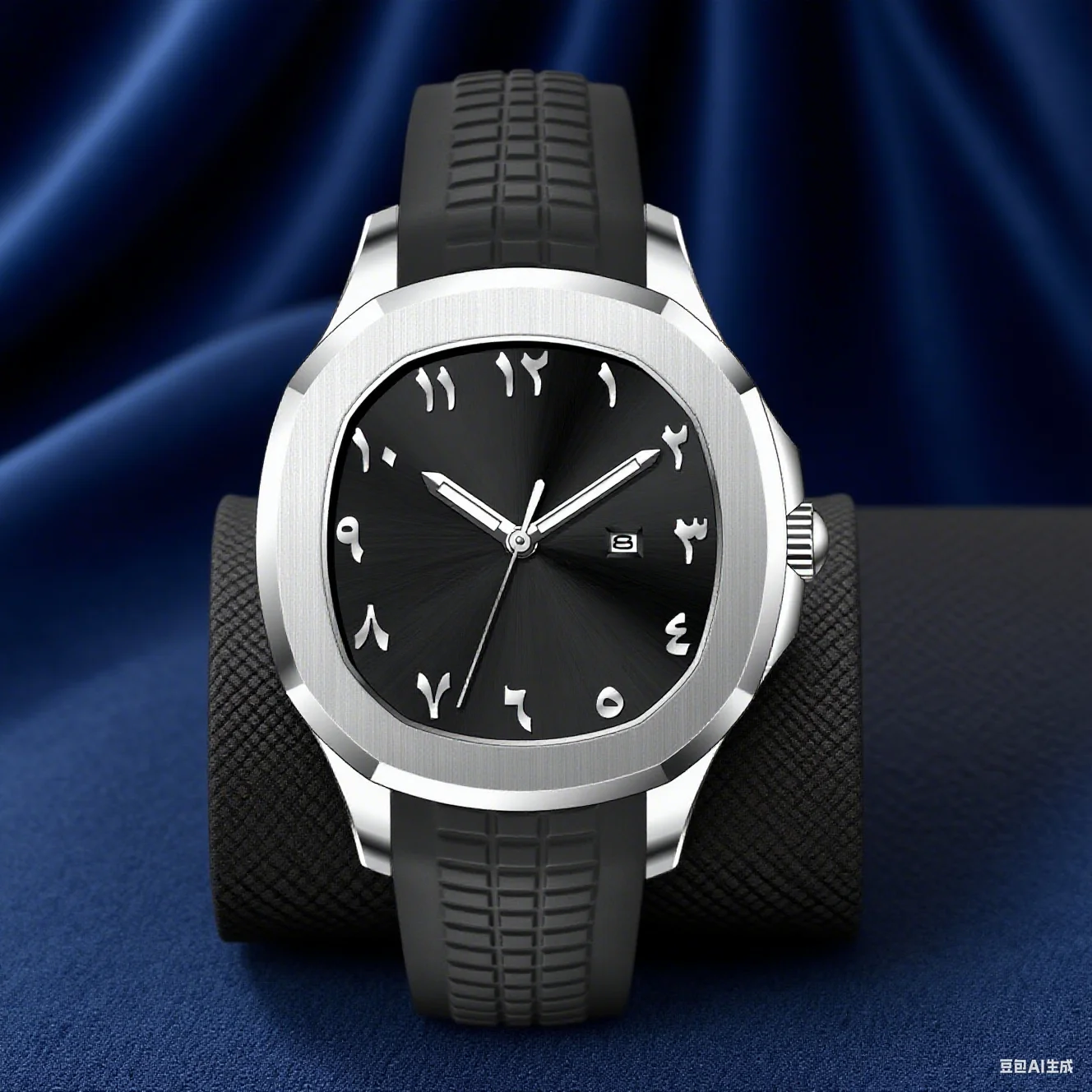 นาฬิกาควอตซ์สปอร์ตหรูหราสำหรับผู้ชาย ดีไซน์เรียบง่าย สไตล์ลำลอง พร้อมตัวเลขแบบอารบิก สายซิลิโคน ของขวัญสุดสร้างสรรค์จากแบรนด์ดัง