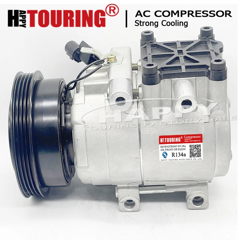 Air Conditioning AC Compressor for Hyundai Accent 1.5L L4 1998 1999 9770122200 9770122261 9770129510 97701-22200 97701-22261