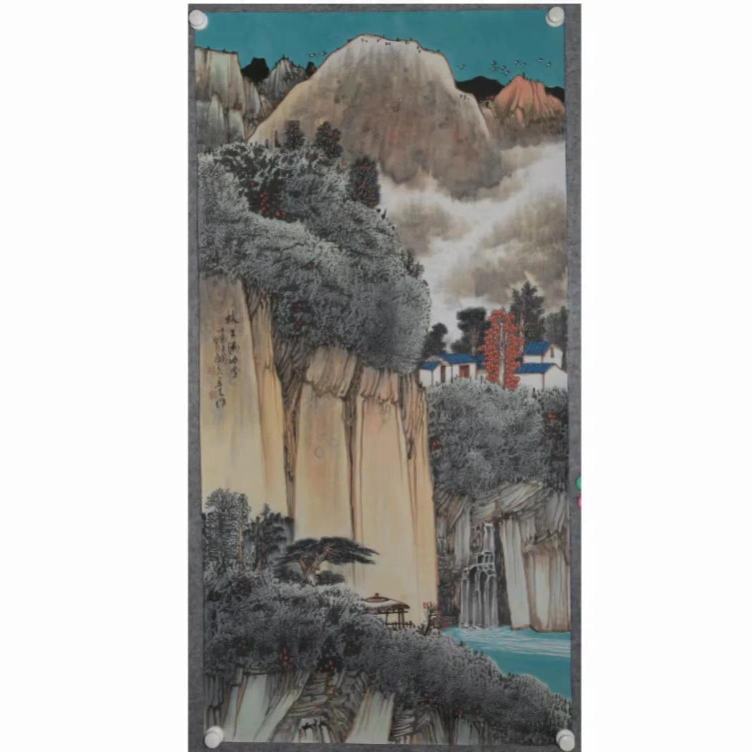 Chinese Traditional 100% handmade  Home Decoration Customized Design Painted Art Painting