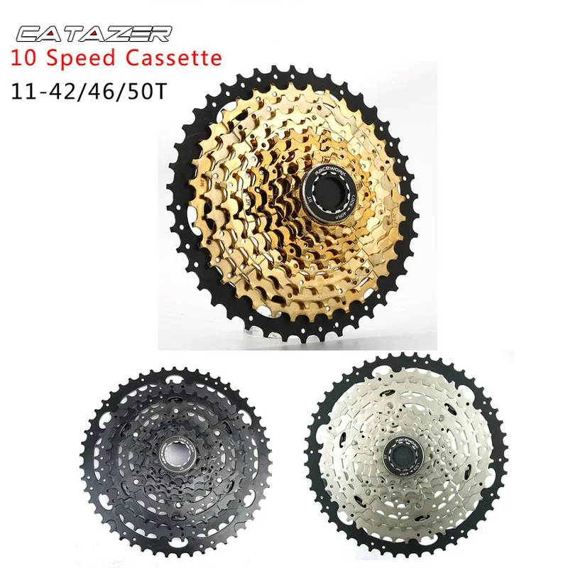 

10-speed 11-50T CASSETTE SPROCKET 10S 20S 30S Flywheel Bicycle Compatible XT SLX XO X0 X9 X7 Bicycle Freewheel