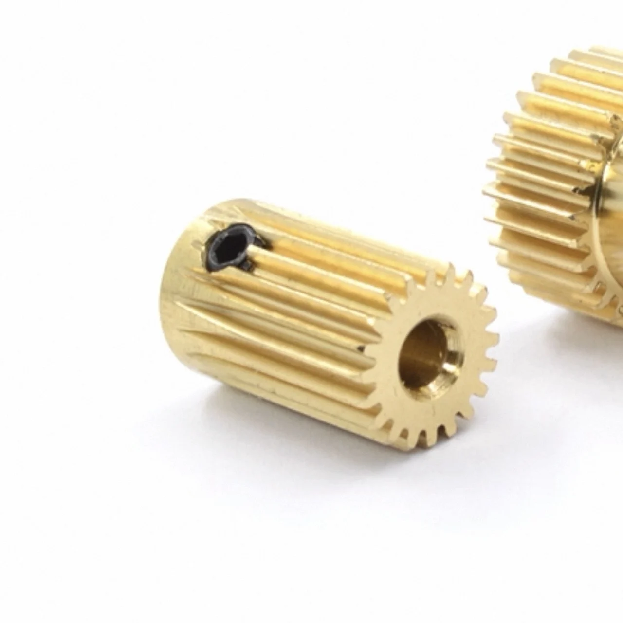 M0.6 Partial-Tooth Gear for Small Automation Equipment Model Car Steering Toy/Model Part 16-30 Teeth Half Tooth Copper Wheel