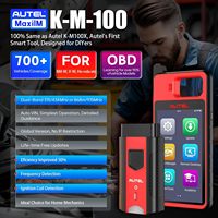 Autel MaxiIM KM100 Key Fob Programming Immobilizer Tool 2PCS Autel IKEY for 60s Key Generation OBD IMMO Key Learning on 99% Car