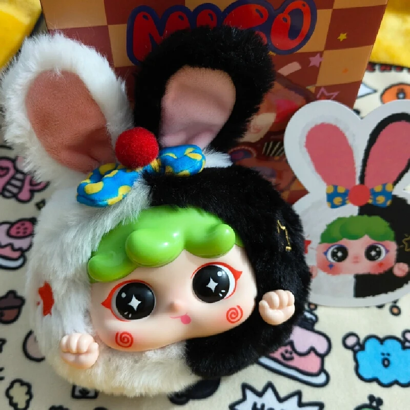 طفل ثلاثة جديد Ip Migo Little Tricksster سلسلة الفينيل الوجه صندوق أعمى حلية ظهره قلادة المفاتيح جمع مفاجأة هدية #5