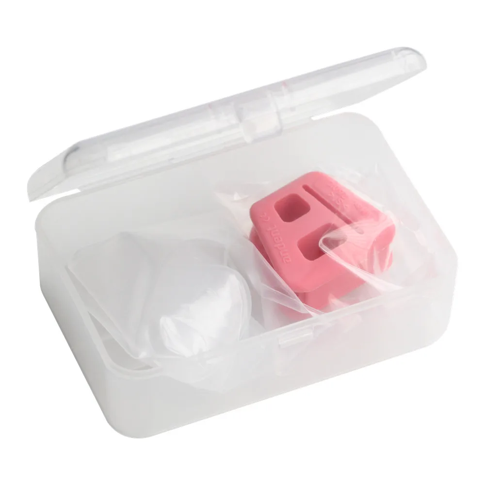 Autoclave 135°C Quality Dental Rubber Retractor Mouth Prop Bite Block Silicone Opener With Tongue Guard S/M/L Adult Kids Bites