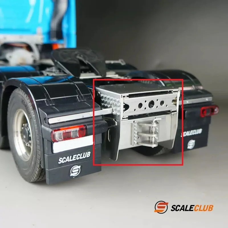 Scaleclub Model For Tamiya 3363 1851 For Mercedes-Benz Upgrade Metal Heavy Trailing Beam For Scania Actros For Volvo Car Parts