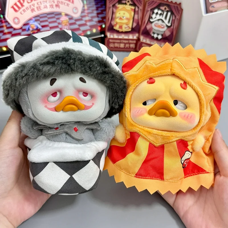 

Оригинальная слепая коробка Upsetduck Crazy Circus Duck Series, аниме-фигурка, модная карманная фигурка Upset Duck Kawaii, кулон, подарок, рождественская игрушка
