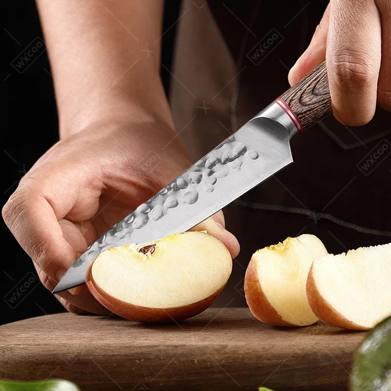 Forged Hammer Meat Cleaver Butcher Knife Professional Boning Knife Stainless Steel Knife Kitchen Knives Paring Cooking Knives image 3