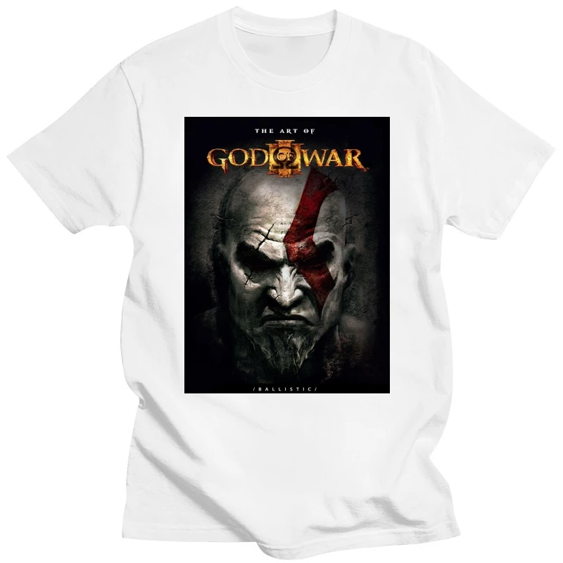 God of War T Shirt Game Cos Kratos T Shirt Men's Short Sleeved T Shirt Summer