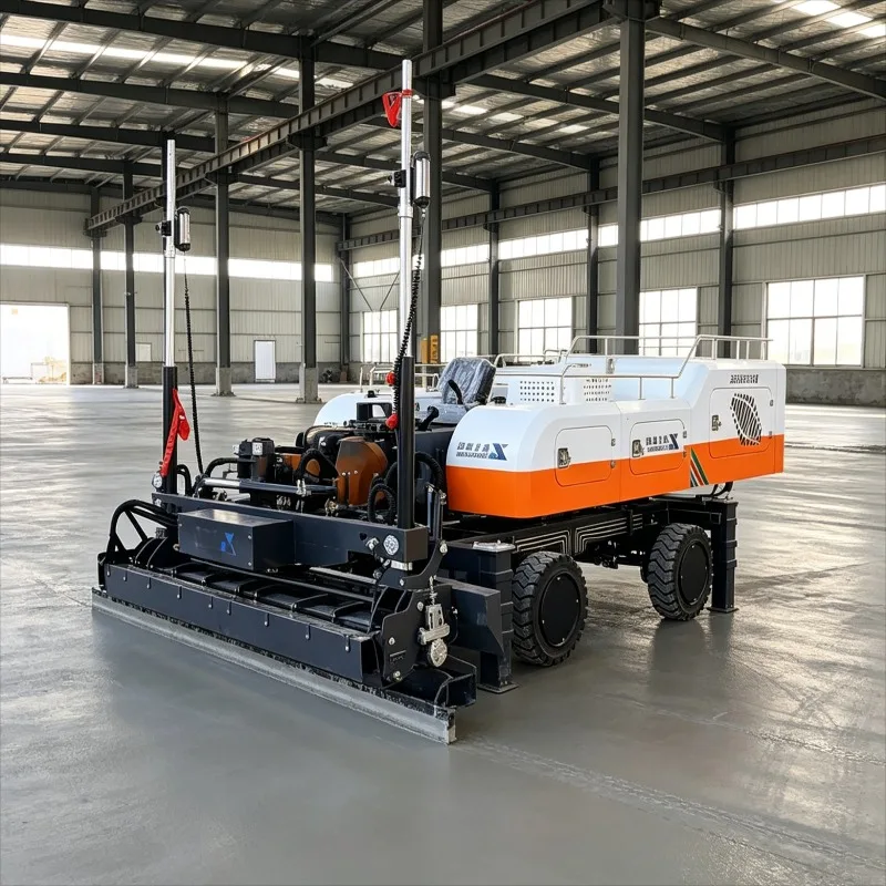 Customized Industrial Laser Concrete Screed Floor Leveling Equipment Automatic Ride On Laser Screed High Efficiency Factory