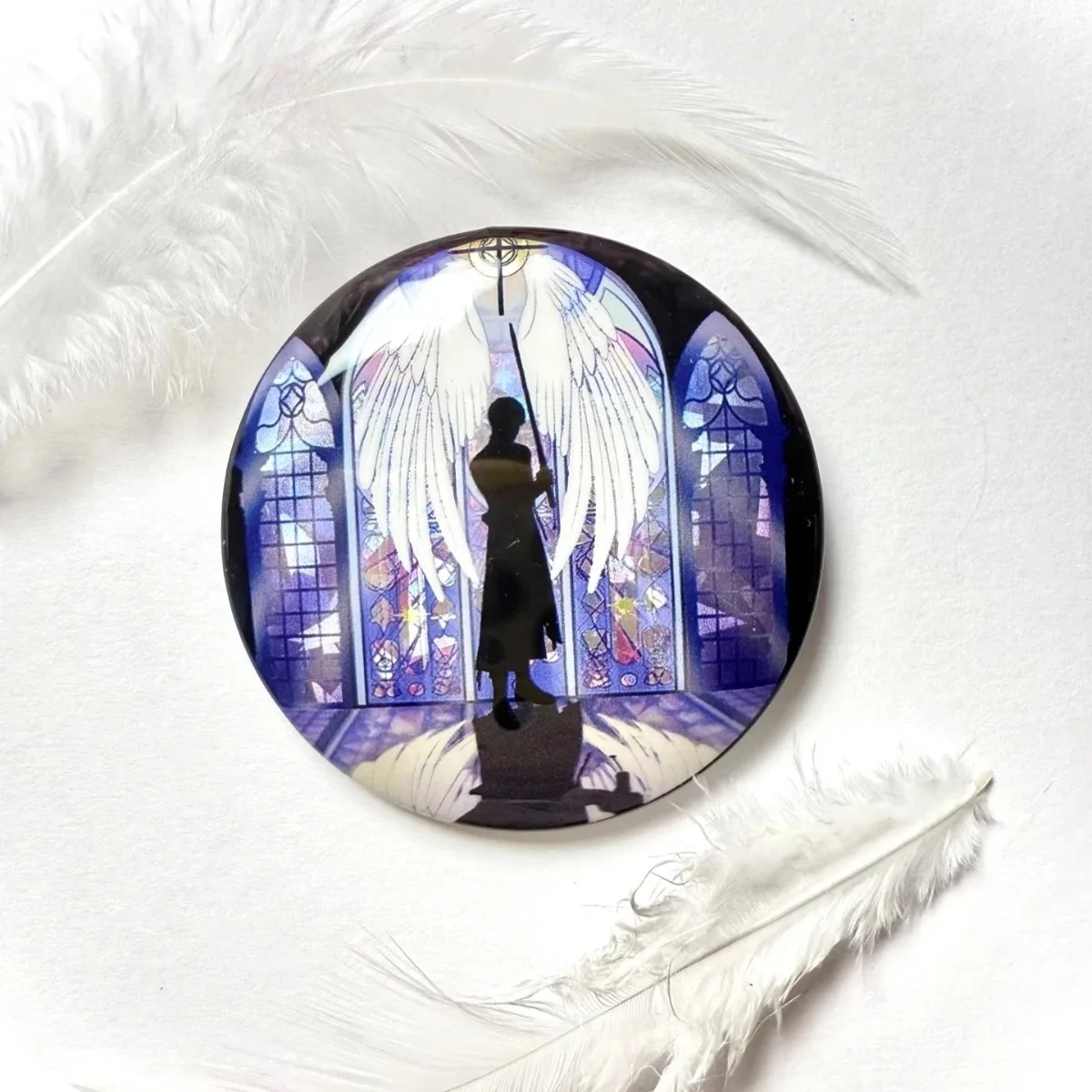 愛と深宇宙ケイレブ シラス ラファエル ザビエル ザイン コスプレバッジ、キビ DIY ギフト