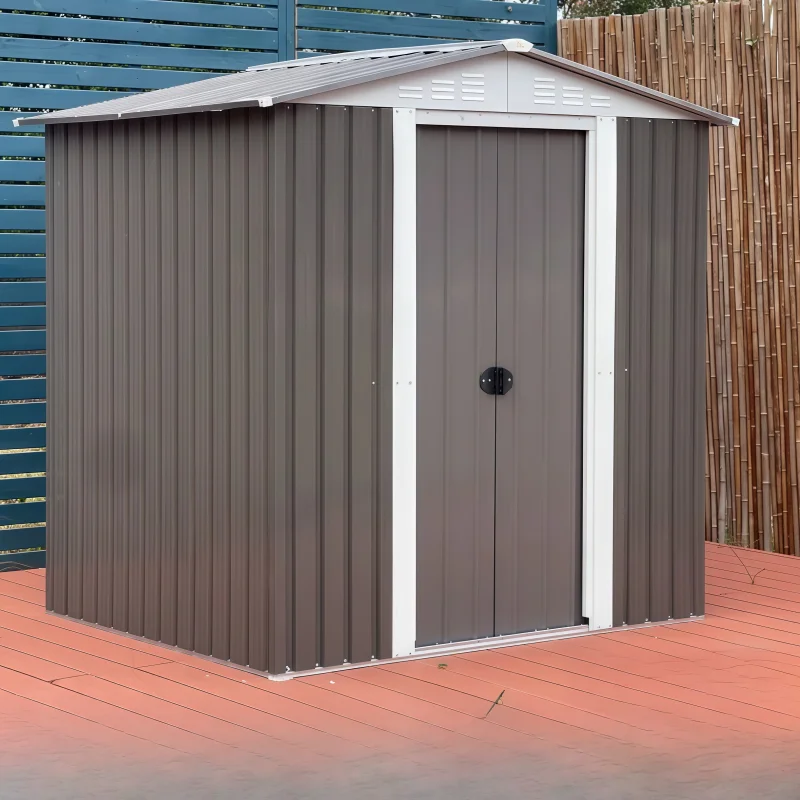 Large Capacity Garden Storage Shed for Tools, Lawn Equipment | Easy Assembly