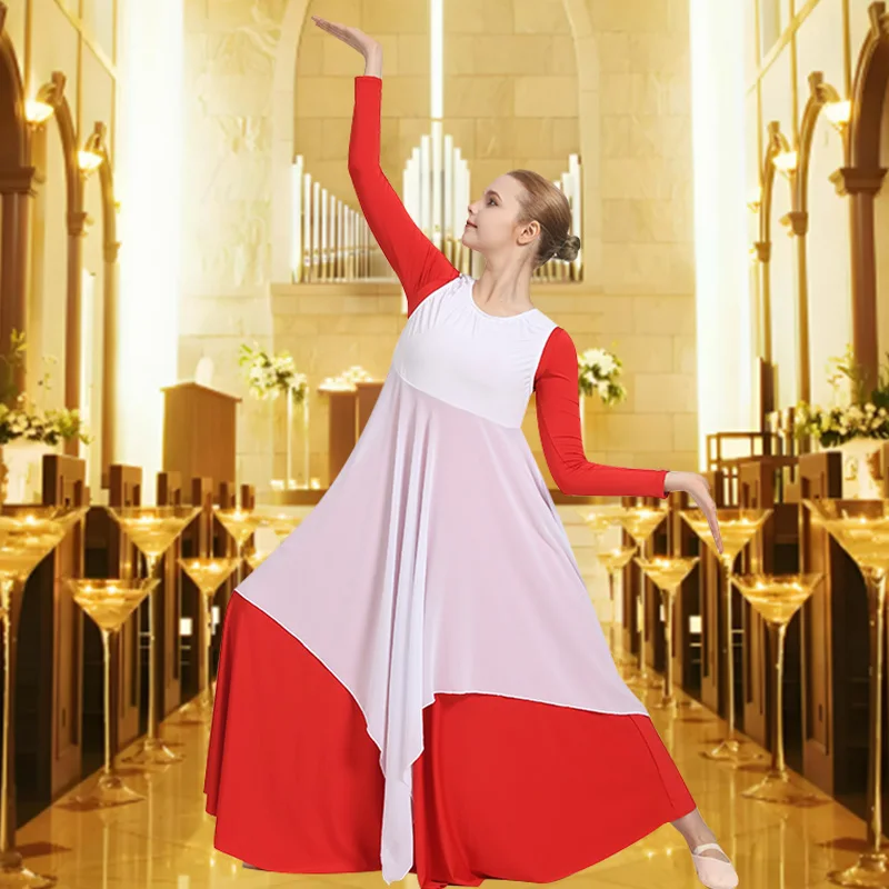 سترة الرقص الحديثة غير المتكافئة للنساء للبالغين، سترات الرقص بدون المنشعب أو بطانة، بلوفر الرقص