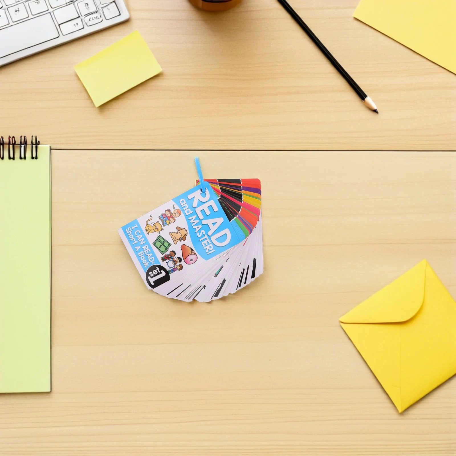 64 Sheets Alphabet Phonics Flashcards English Vocabulary Pronunciation Learning Cards For Kids Reading Spelling Practice Tools