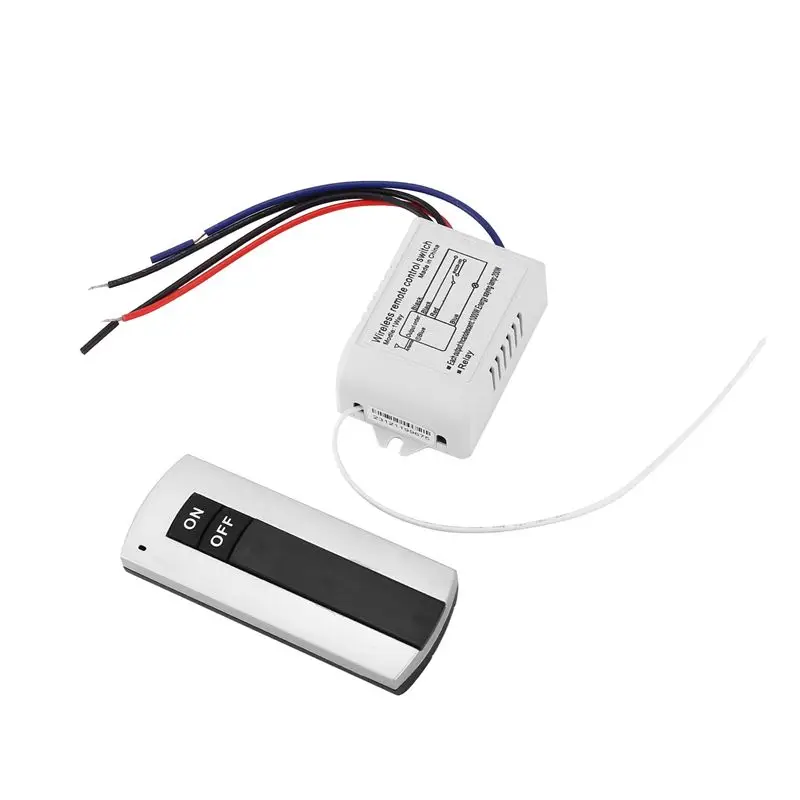 -[A51I Digital]Channel With Digital Transmitter 220V ON/OFF 1 Switch Wireless Relay Receiver Remote Control Light Lamp