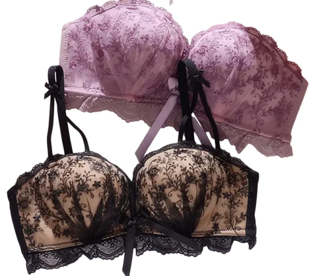 

KUCLUT Bralette Seamless Bra for Women Strapless Lingerie Black Korean Sexy Bras Lady Underwear Lenceria Para Damas Ropa Mujer