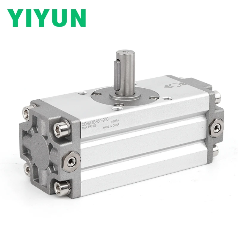 CDRA1BS32 CDRA1BS50 CDRA1BS63 CDRA1BS100-180 180C 90 90C 360 360C Rack and Pinion Type Rotary Actuator Cylinder  CDRA1 Series