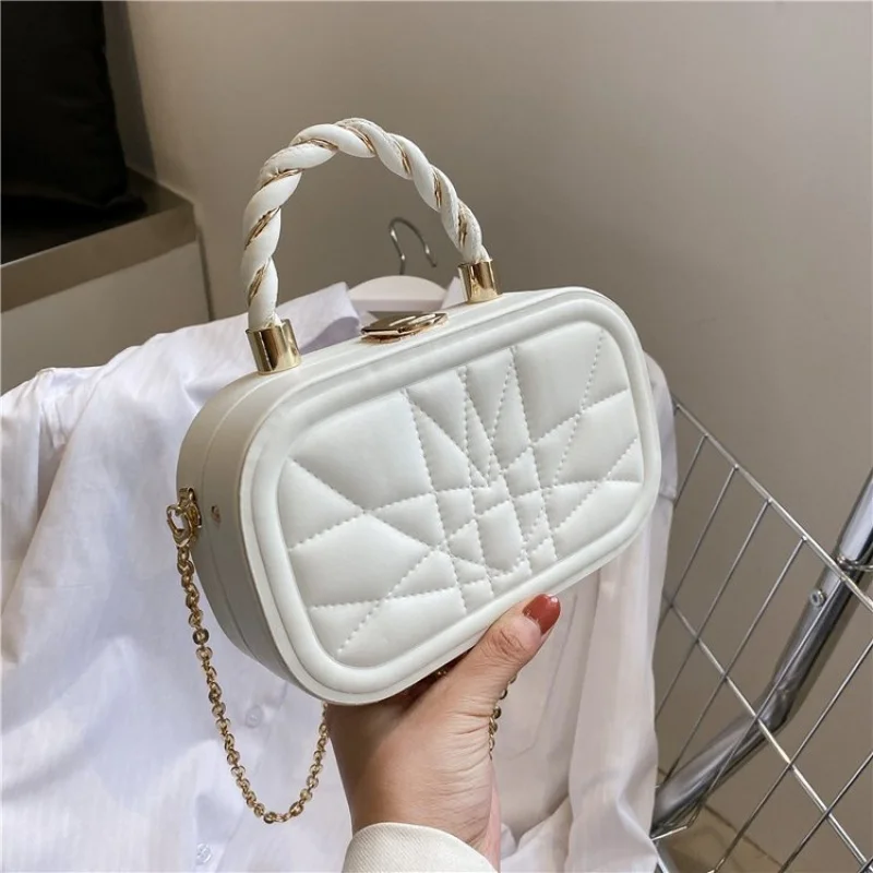 

Elegant Leather Women's Crossbody Bag High-End Luxury Brand Fashionable Classic Paris Designer Daily Vintage Bag