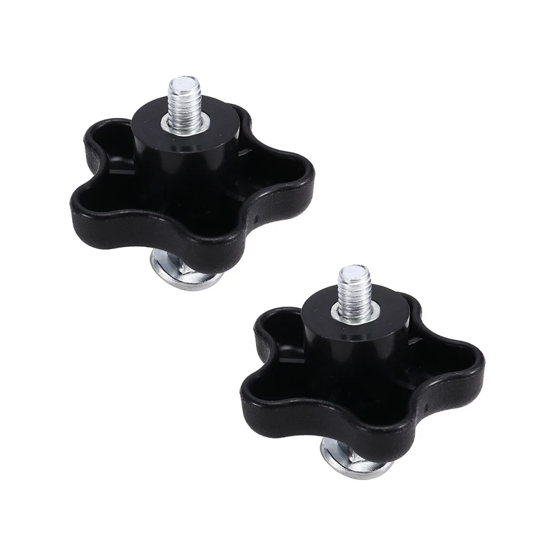 ABJI-2Set Handle Bolt And Knob For Lawn Mowers, Handle Knob And Screw Bolt Kit For Snow Throwers Part For 92-2260 106-4161