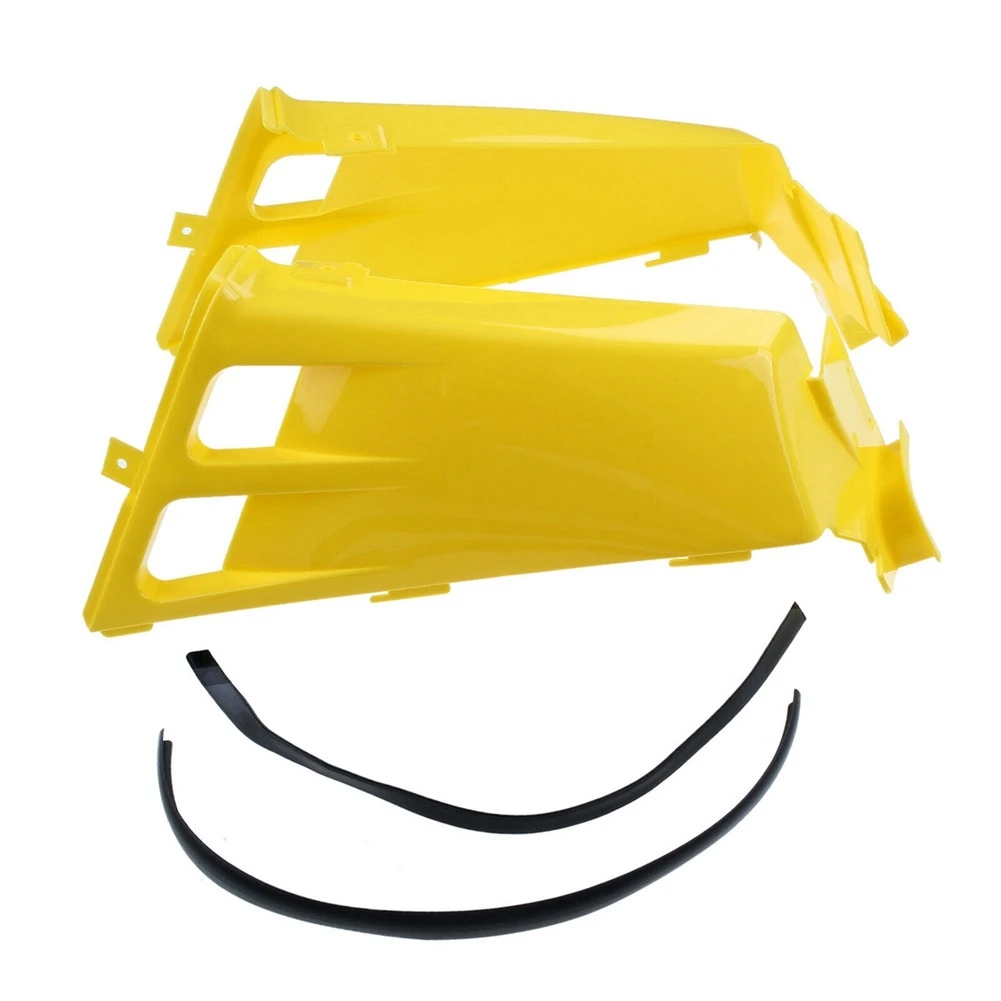 

Plastic Gas Tank Side Covers With Grill Fit For Banshee 350 YFZ350 87-06 Yellow