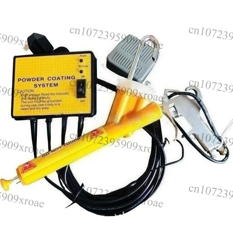 Portable PC02 Small Electrostatic Machine, Manual Plastic Powder Micro Spraying Equipment