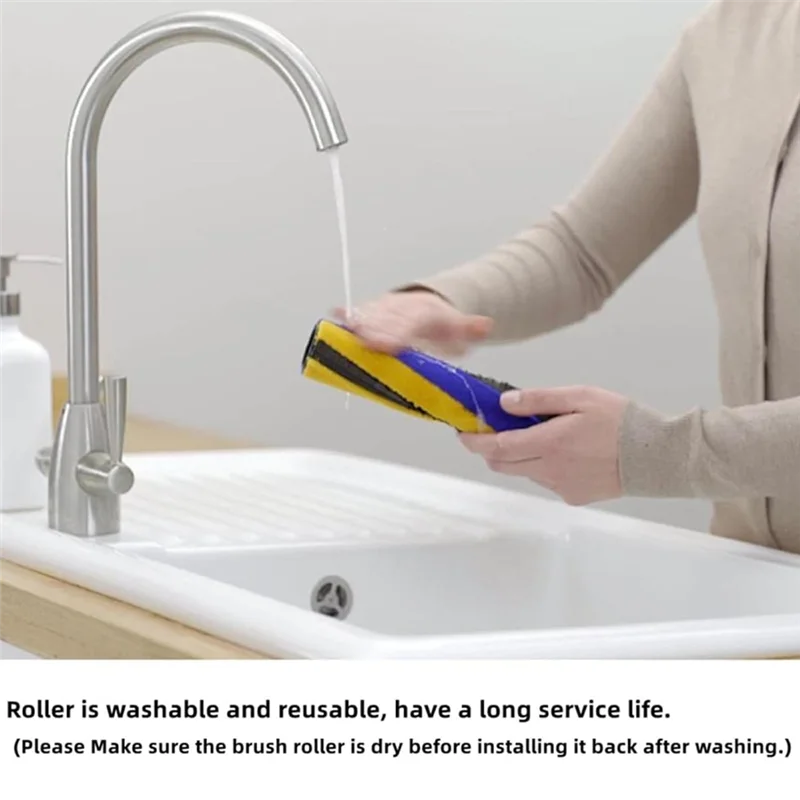 

BABZ-Vacuum Brush Fordyson V15 Gen 5 Detect Andv12 10 Slim Series Cleaner Head Replace Spare Parts No.971634-01