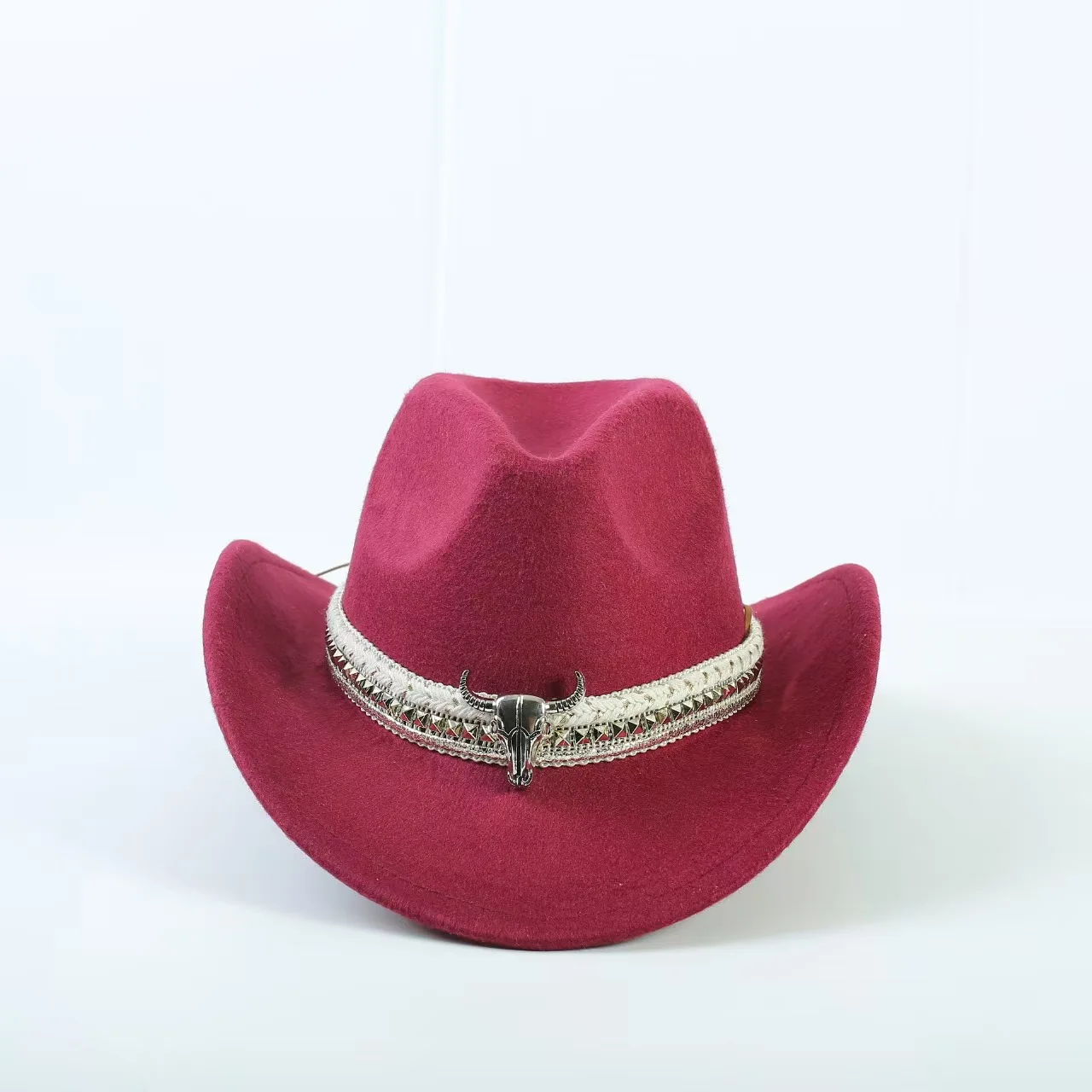 2026 1 Stück Neuer Herzförmiger Cowboy-Kopfschmuck Filzhut Neuer Outdoor-Hut für Männer und Frauen Ritterhut – Detail 16