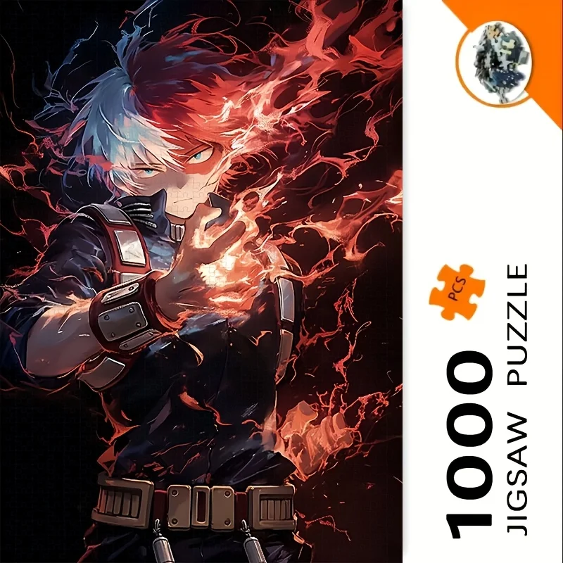 

500/1000 Pieces Jigsaw Puzzle Japanese Action Anime Jigsaw Puzzle Educational Toy for Kids Children 's Games Christmas Gift