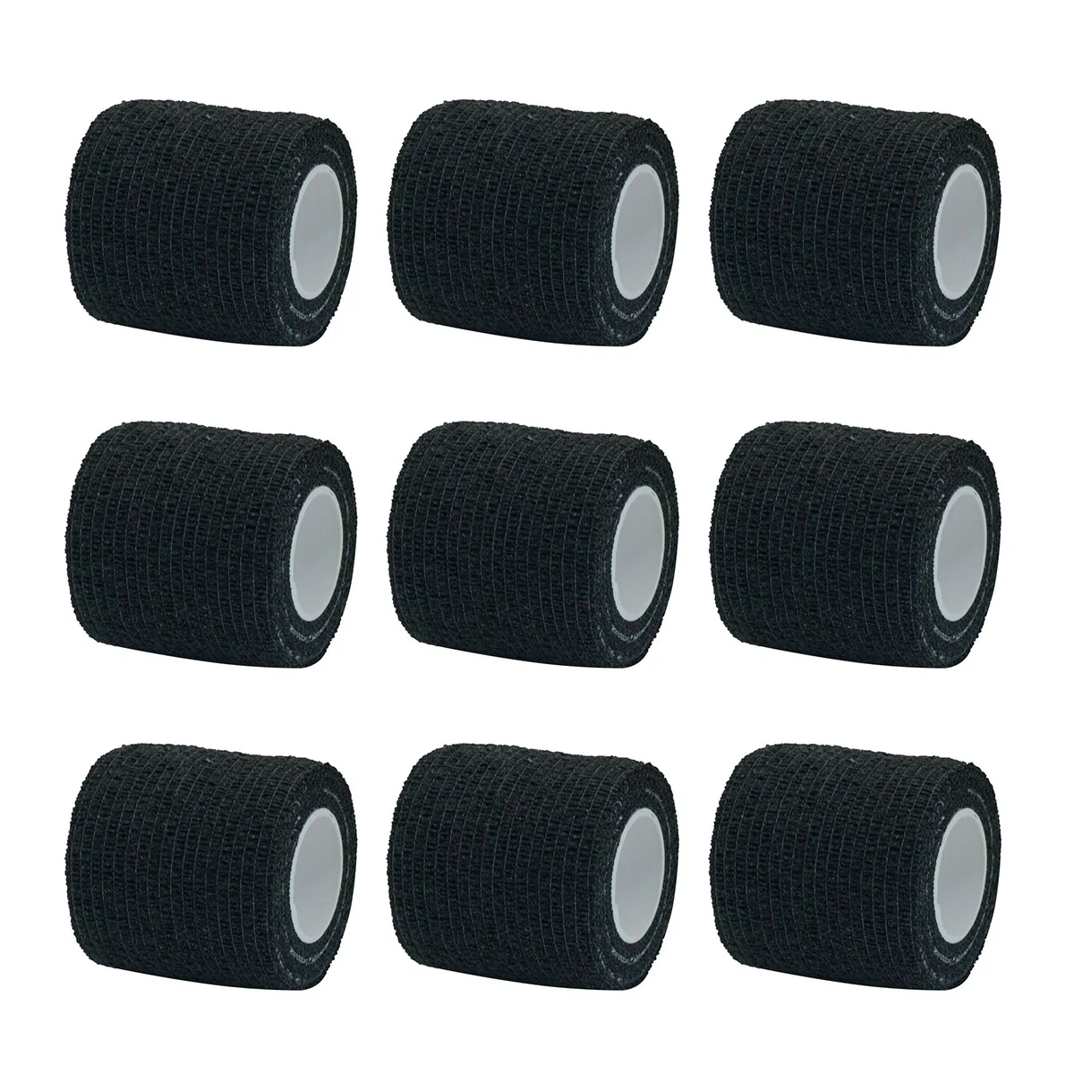 1/6/10Pcs Black Sport Self Adhesive Elastic Bandage Wrap Tape Elastoplast For Knee Support Pads Finger Ankle Palm