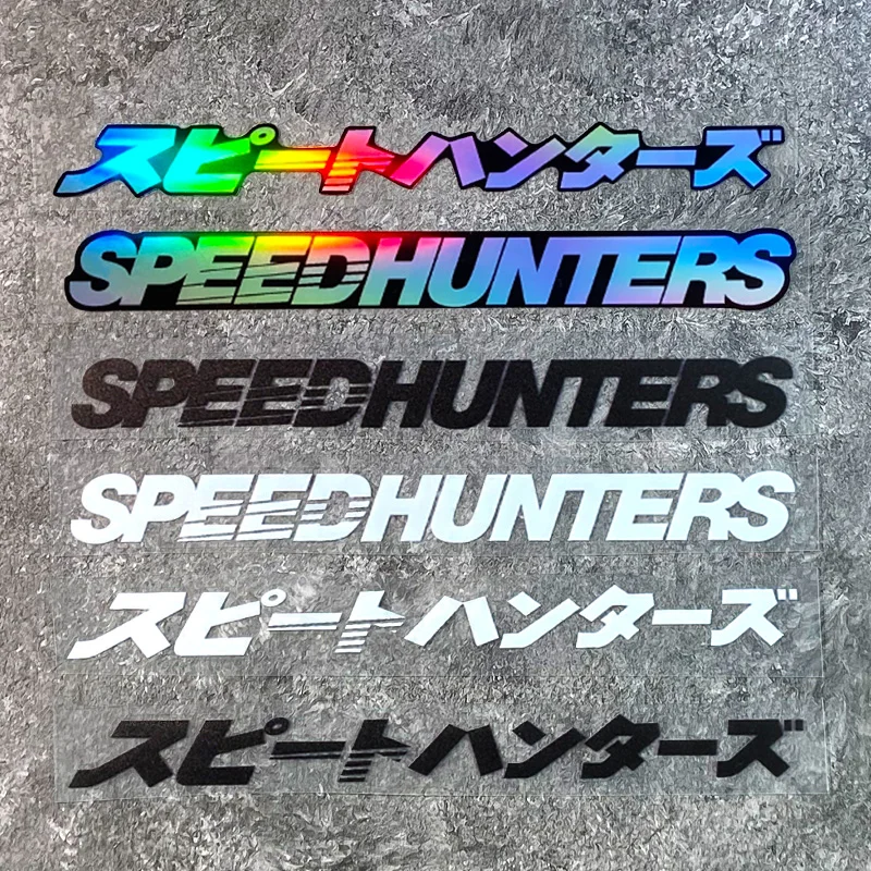 Speedhunter JDM دراجة نارية ملصقات مقاوم للماء دراجة نارية الجبهة هدية خزان الوقود سباق خوذة سكوتر الديكور شارات الفينيل