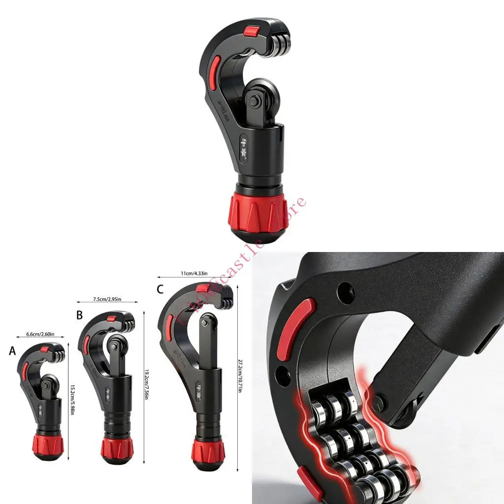 63HF Reliable Bearing Type Tube Cutter highlighting Ergonomic Handle For Skilled Plumbing Tasks