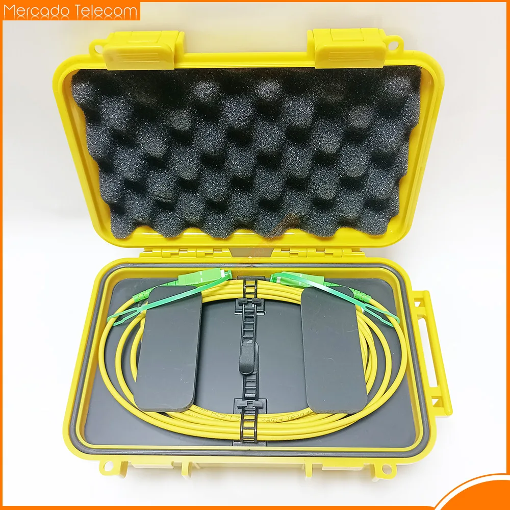 SC/APC-SC/APC OTDR Dead Zone Eliminator,Fiber Rings 500M Fiber Optic OTDR Launch Cable Box 1Km 2Km SM 1310/1550nm