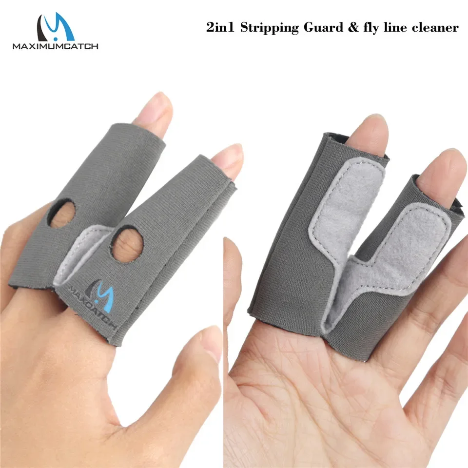 MAXCATCH Fliegenfischen-Schnurschutz Elastischer Fingerschutz Einheitsgröße Outdoor-Angelhandschuh Sicherheitsausrüstung Zubehör – Detail 9