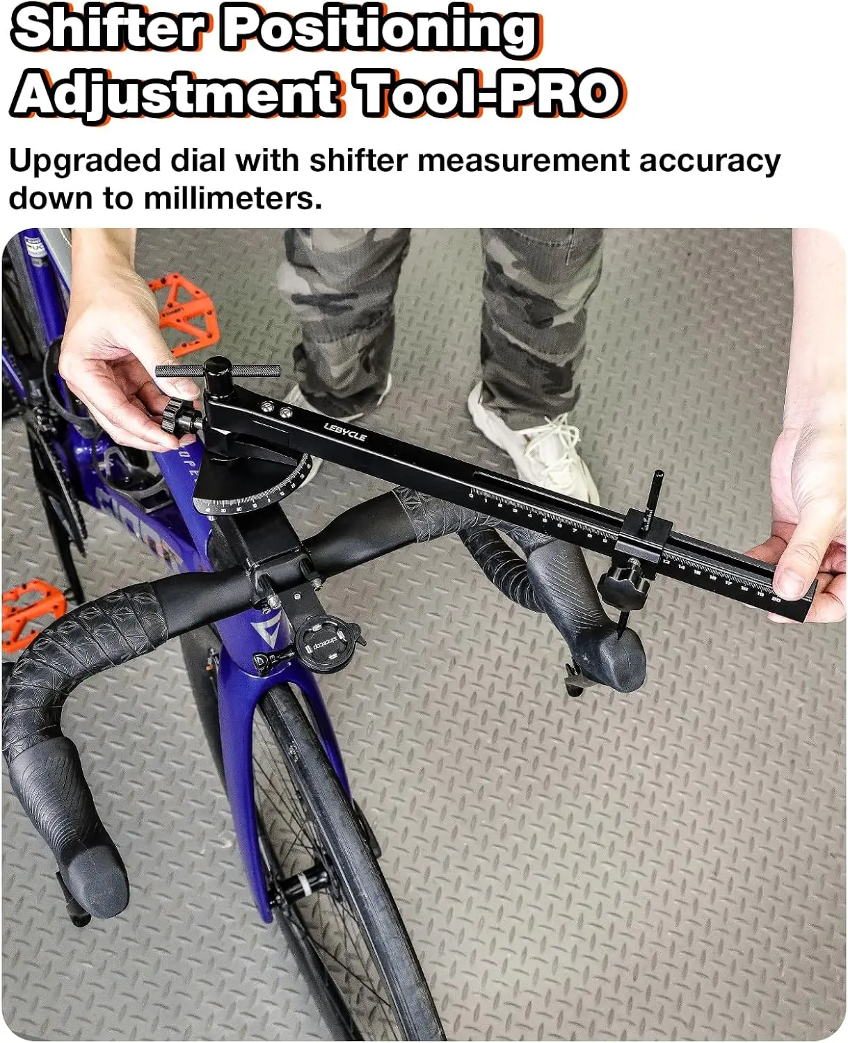Shifter Alignment Tool, 340–460mm Drop Bar Positioning Gauge