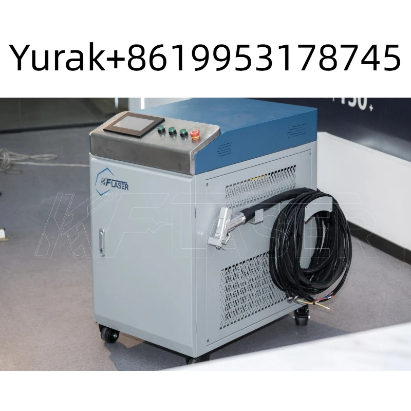 ماكينة تنظيف قطع اللحام بالليزر المحمولة بالليزر 4 في 1