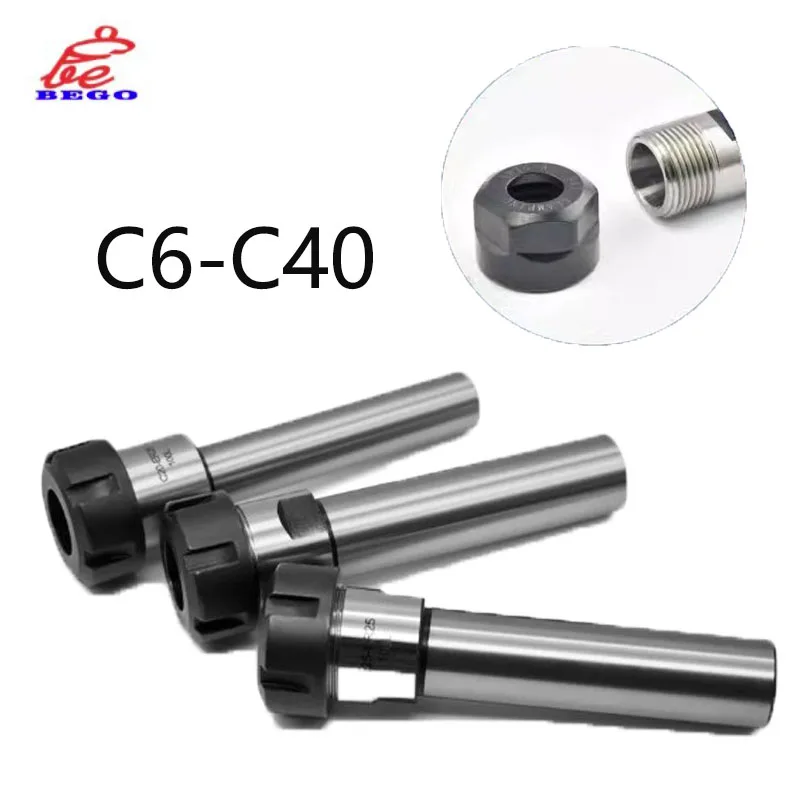 C6 C8 C10 C12 C16 C20 C25 C32 ER8 ER11 ER16 ER20 ER25 ER32 60L 100L 150L Collet Chuck Holder CNC Milling Lengthen Tool carrier