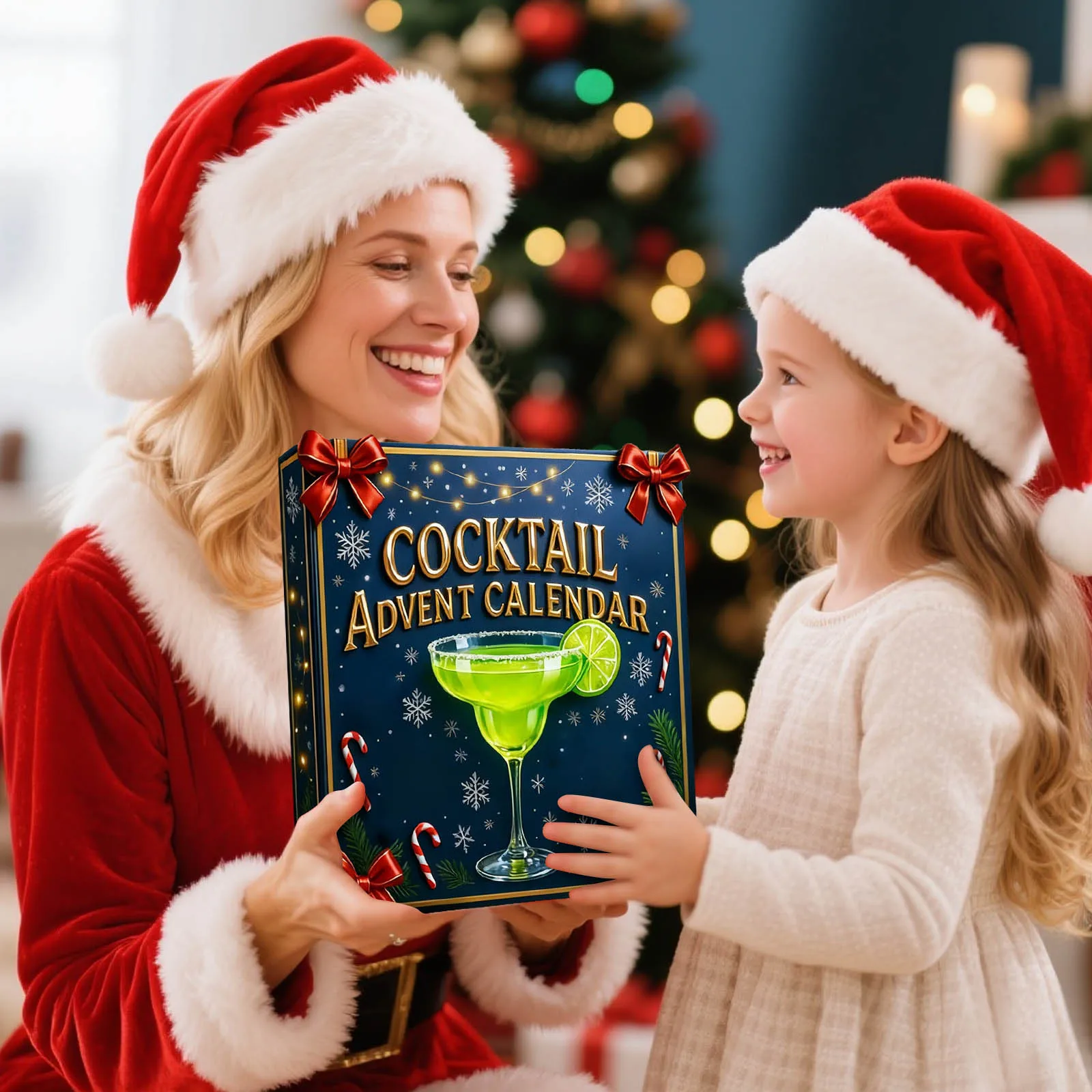 Minuterie de productivité 2 heures, calendrier de vacances 2025, contenant 24 pendentifs en acrylique, adapté à diverses fêtes, minuterie de jeu avec son