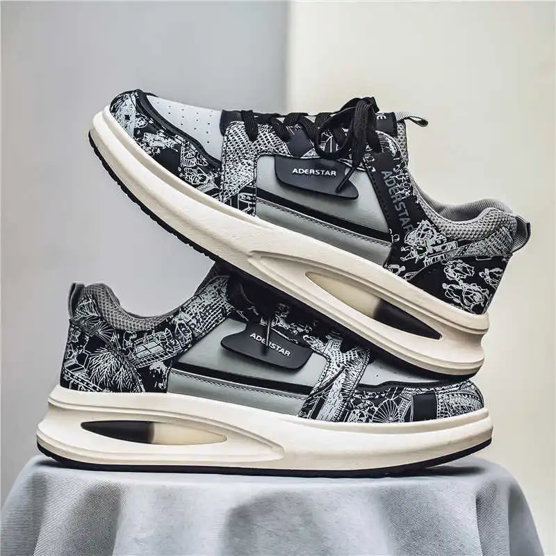 

Мужские кроссовки с круглым носом и круглым носом для тренировок в тренажерном зале, повседневные кроссовки премиум-класса, теннисные кроссовки для игры в баскетбол, спортивные кроссовки Tenix