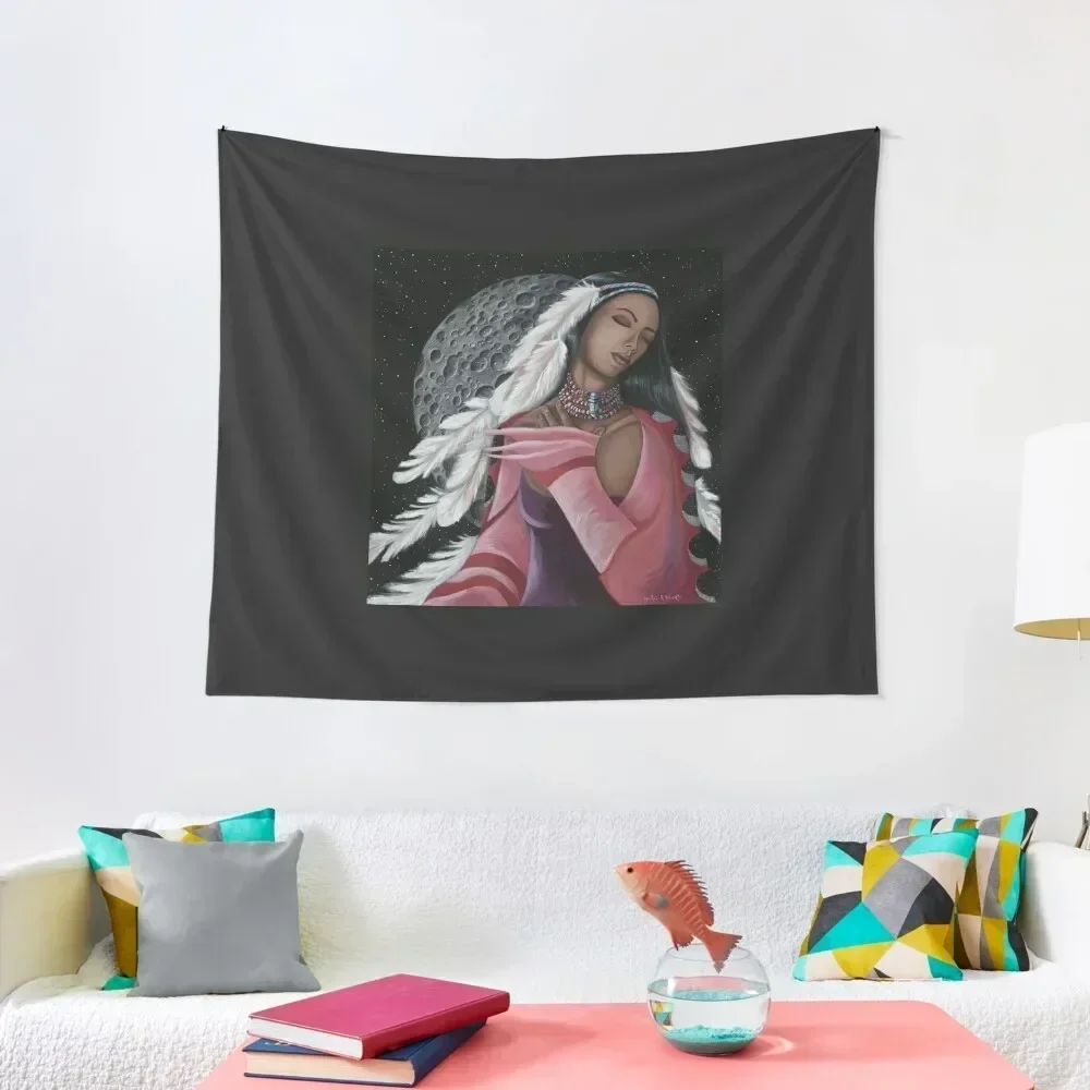 

MOON GODDESS Tapestry Mushroom Korean Room Decor Wallpaper Tapestry