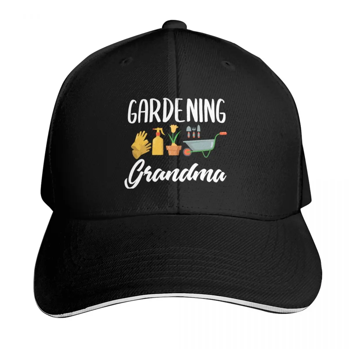 

Gardening Grandma Funny Gardener Garden Plant Enthusiast Baseball Cap Bobble Hat Snap Back Hat Trucker Hat Girl Men's