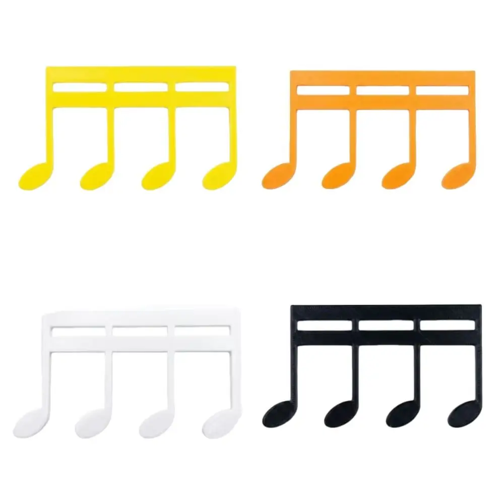 Music Bookmark 3D Printing Music Note Clamp Portable Stationery Sheet Music Holder Creative Universal Music Book Clip Reading