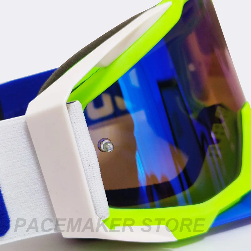 Gafas de Motocross para hombre, lentes de sol Enduro, antivaho, para ciclismo, Dirt Bike, MX, MTB, con espejo HD, novedad