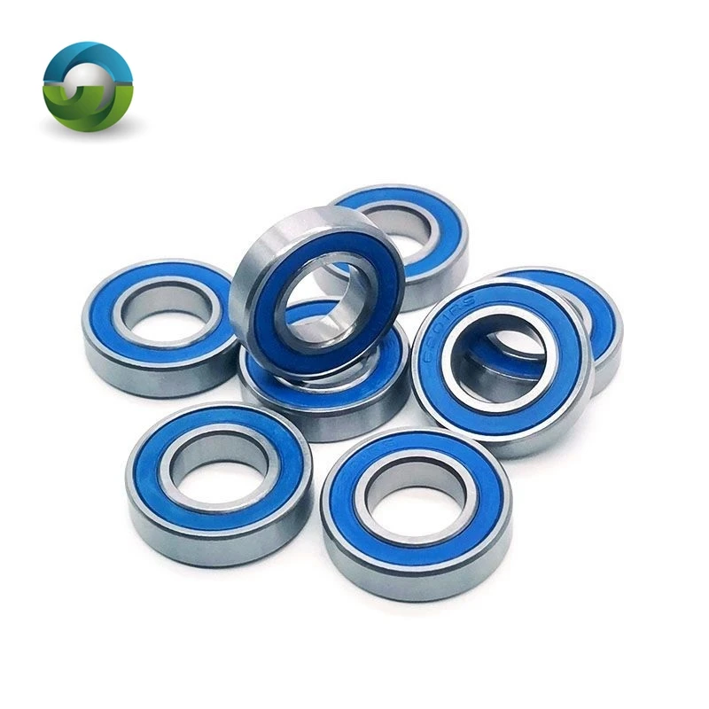 4PCS 6901 2RS Bearing  12x24x6 mm Bicycle Pivot Repair Parts 6901 2RS Ball Bearings 6901-2RS Blue Sealed