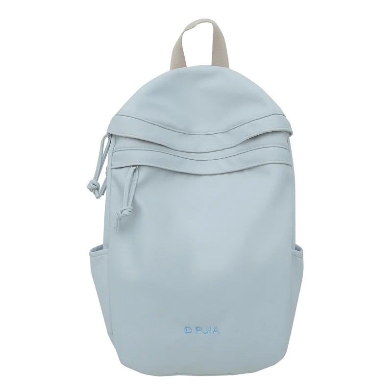 Mochilas casuais de nylon versátil feminina, mochila de grande capacidade, simples sólido fresco, alta qualidade, moda, à venda, 2024