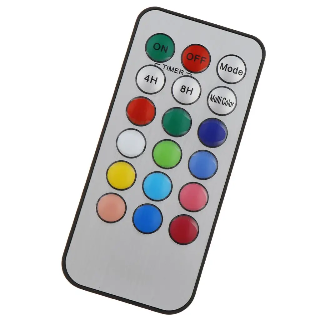 18 Buttons Multifunction Remote Control Accessories for LED Candles, Tea Lights,